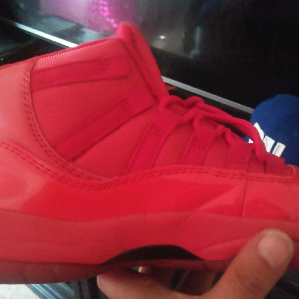 All red space jam customs